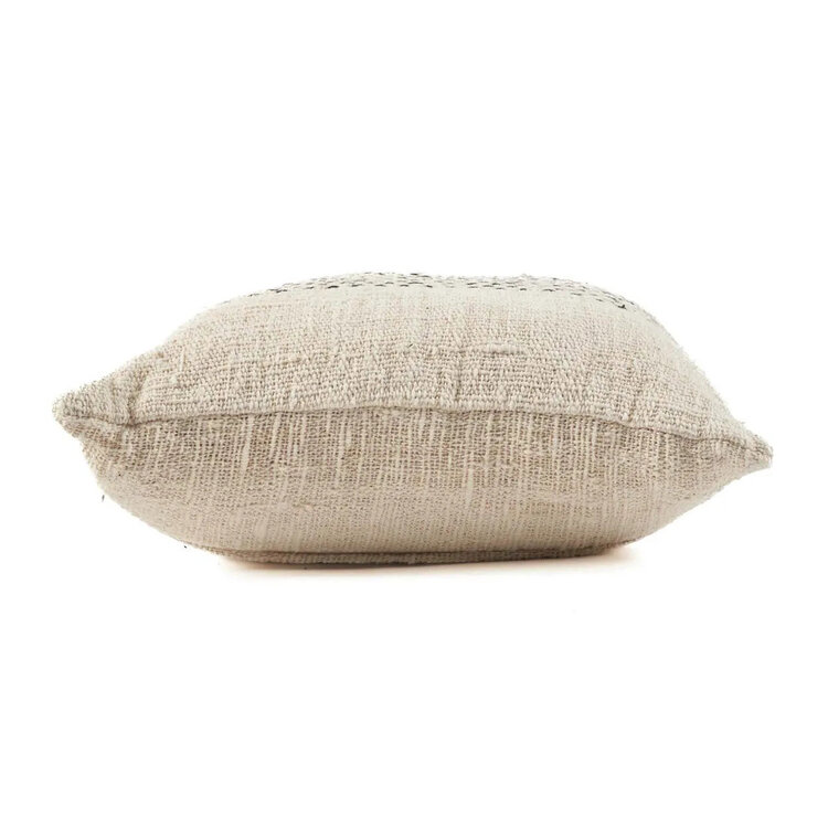 Bazar Bizar The Misty Cushion Cover - Natural Black
