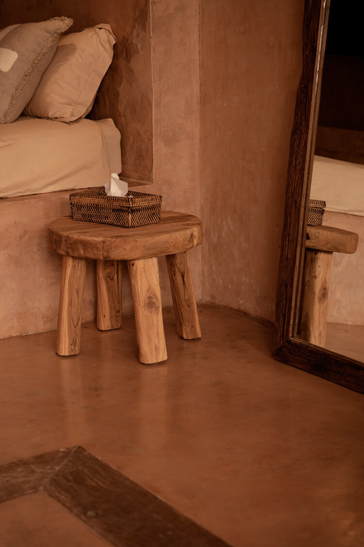 Bazar Bizar Scatola Porta Fazzoletti Rattan Classic - Marrone Naturale