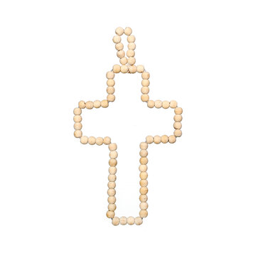 Bazar Bizar The Wooden Cross - Natural