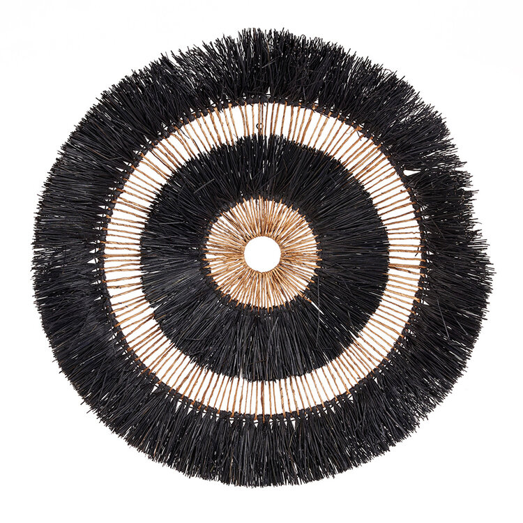 Bazar Bizar Decoración De Pared Maurea - Negro