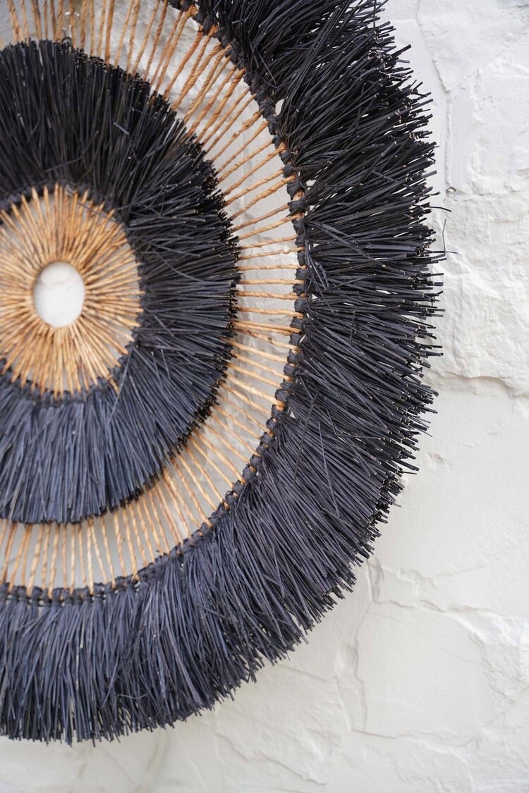 Bazar Bizar Decoración De Pared Maurea - Negro