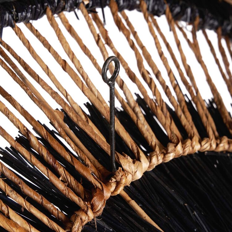 Bazar Bizar Decorazione Da Parete Maurea - Nero