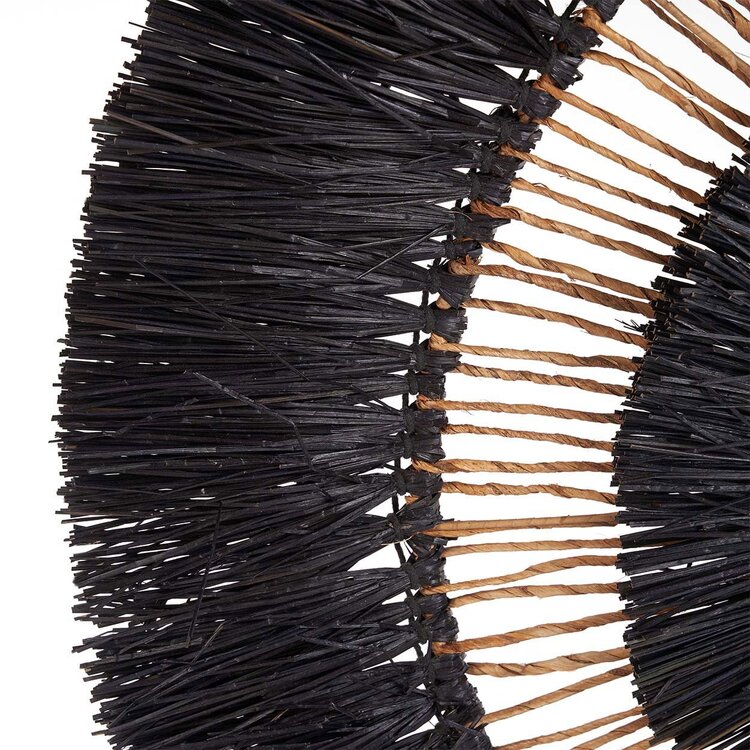 Bazar Bizar Decorazione Da Parete Maurea - Nero