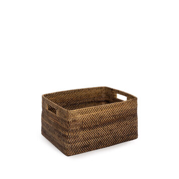 Bazar Bizar The Colonial Magazine Basket - Natural Brown - M