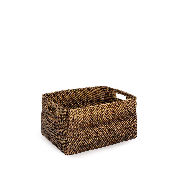 Bazar Bizar The Colonial Magazine Basket - Natural Brown - M