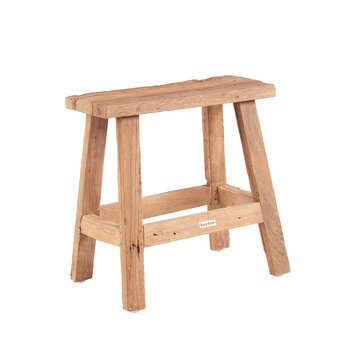 Bazar Bizar The Fab Rustic Stool - Natural