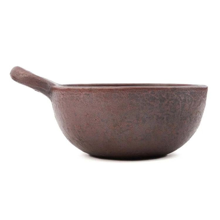 Bazar Bizar The Ethnic Bowl with Handle - Terracotta - M