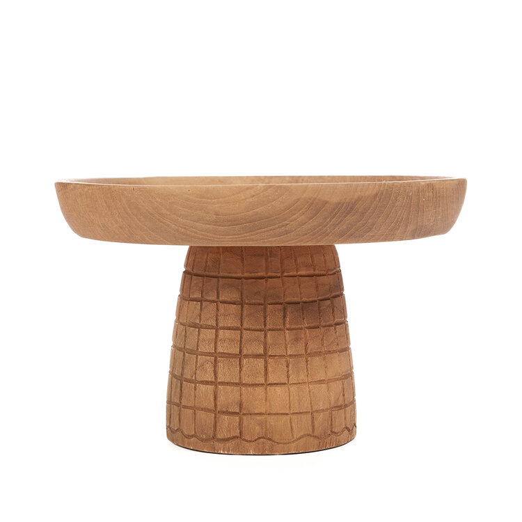 Bazar Bizar The Kotak-Kotak Cake Dish - Natural