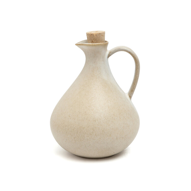 Bazar Bizar Botella De Aceite De Oliva N°80 - Blanca