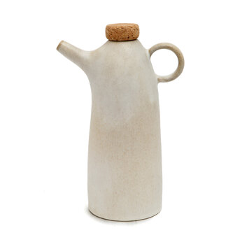 Die Olivenölflasche N°78 - Weiß