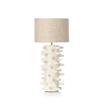 Bazar Bizar La Lámpara de Mesa Spiketacular - Blanca - L