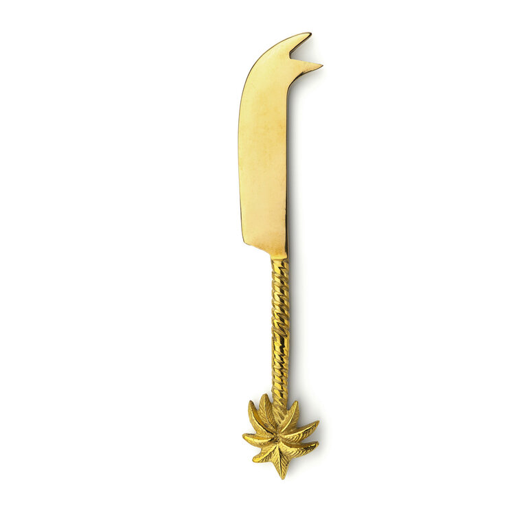 Il Coltello Da Formaggio Palm Tree - Oro
