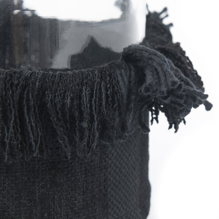 Bazar Bizar Il Portacandele Oh My Gee - Velluto Nero - XL