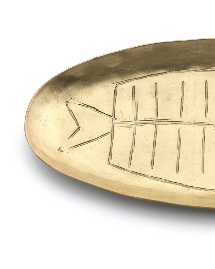 Bazar Bizar Dishy Fishy Tablett – L