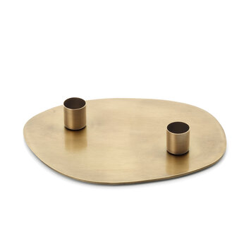 Bazar Bizar Der Glowpad Kerzenhalter - Gold - M