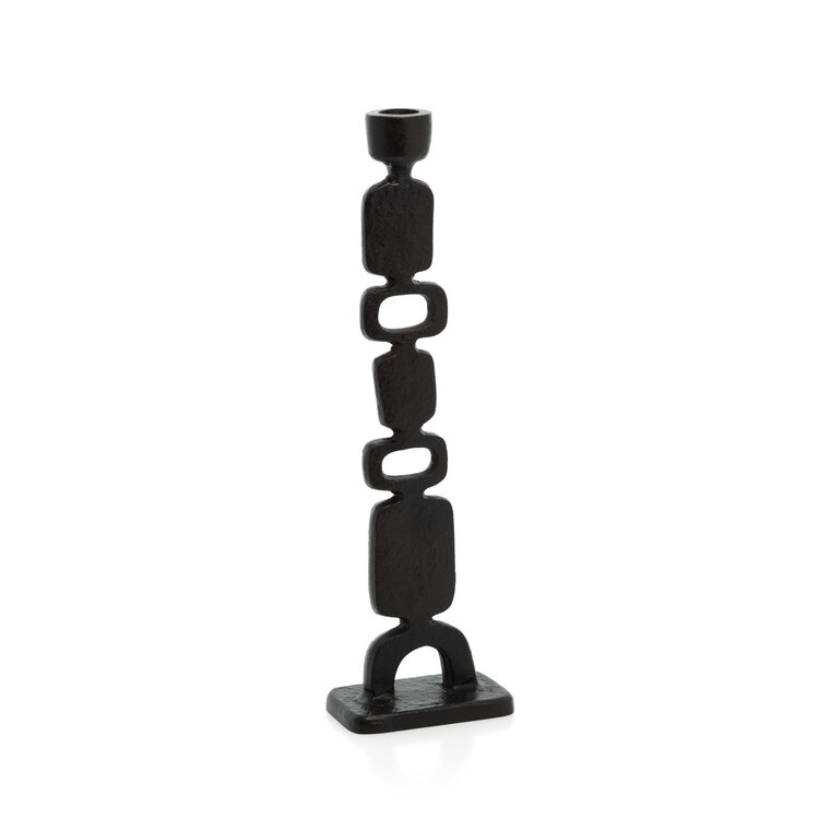 Bazar Bizar The Totemo Candle Holder - Black - L