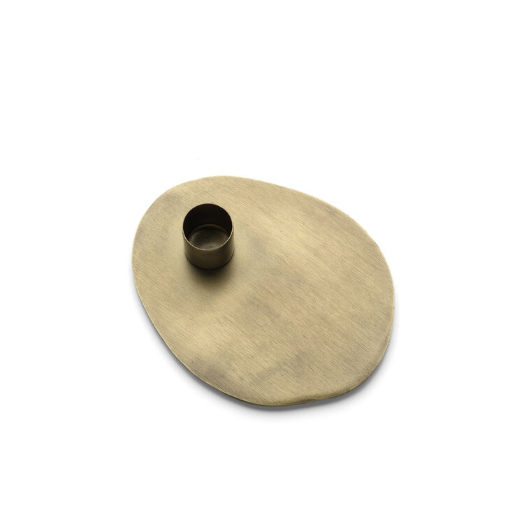 Bazar Bizar The Glowpad Candle Holder - Gold - S