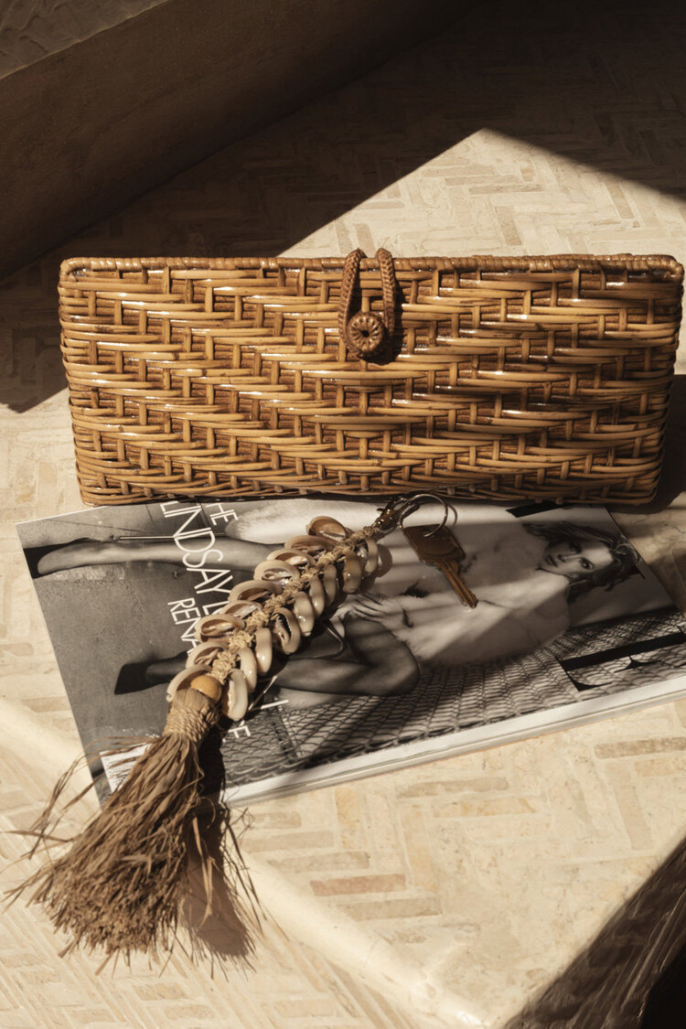 Bazar Bizar La Clutch-a-lot - Natural Bolso