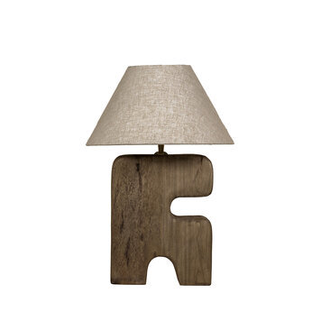 Die L’Objet Tischlampe - Braun - M