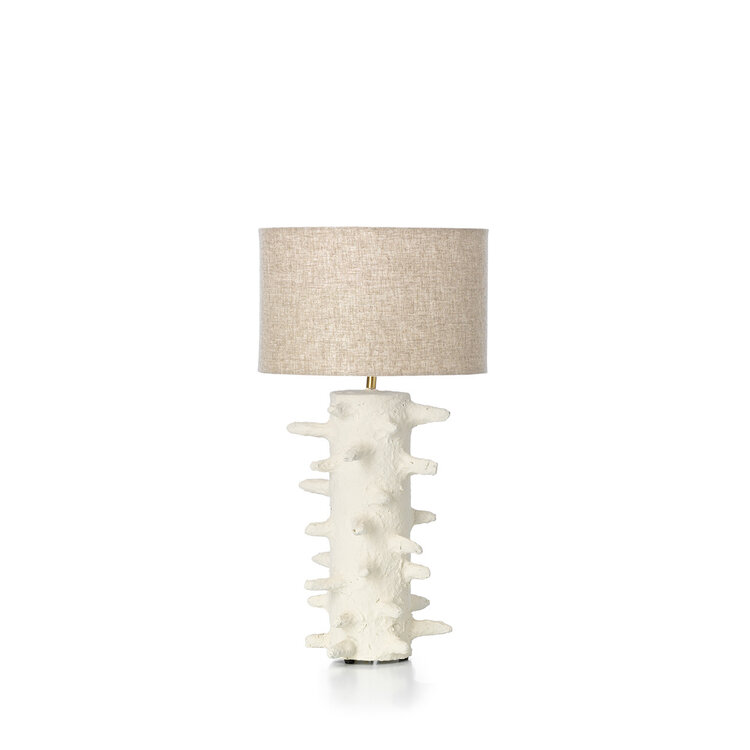 Bazar Bizar La Lampe de Table Spiketacular - Blanche - M