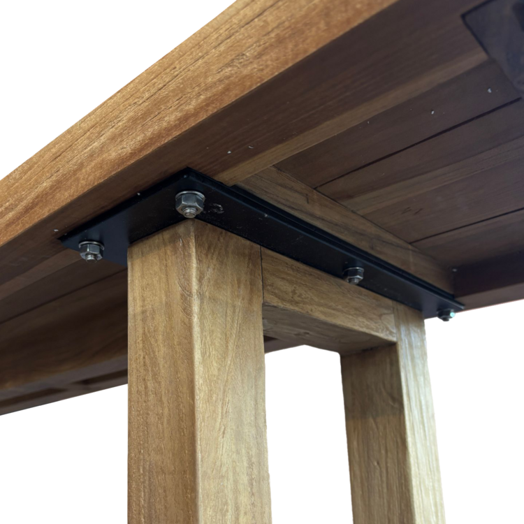 Bazar Bizar Bench With Square Foot - Natural - 280