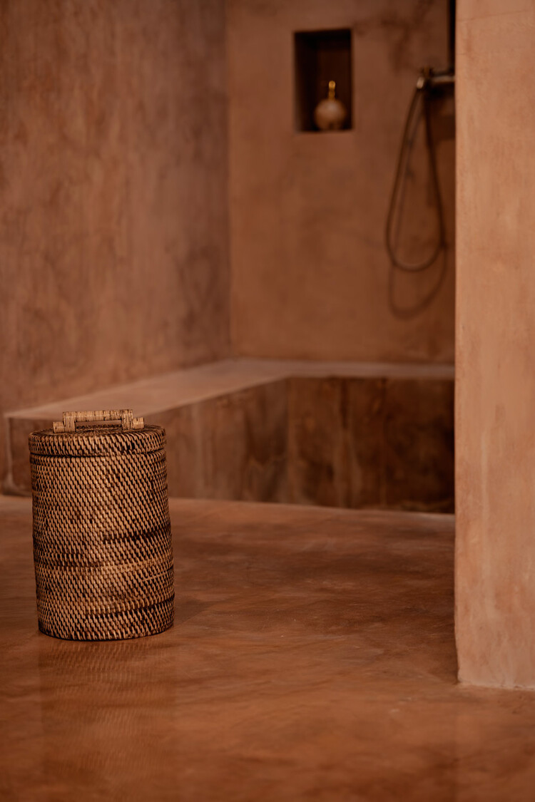 Bazar Bizar Le Panier En Rotin Haut - Brun Naturel