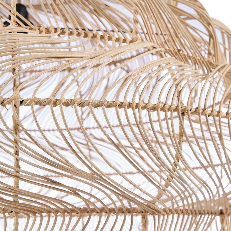 Bazar Bizar Il Lampadario Aurora Puff - Naturale - XL