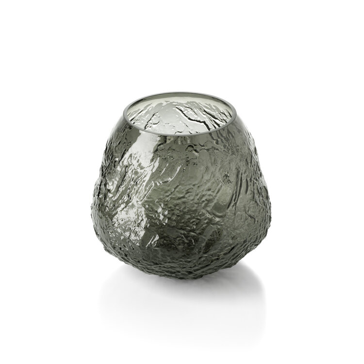 Bazar Bizar The Earth Crater Vase - Black - L