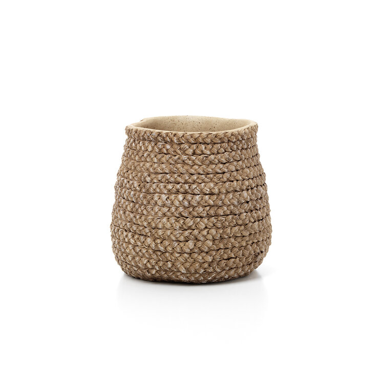 Bazar Bizar Il Vaso Fake Braided - Naturale - M