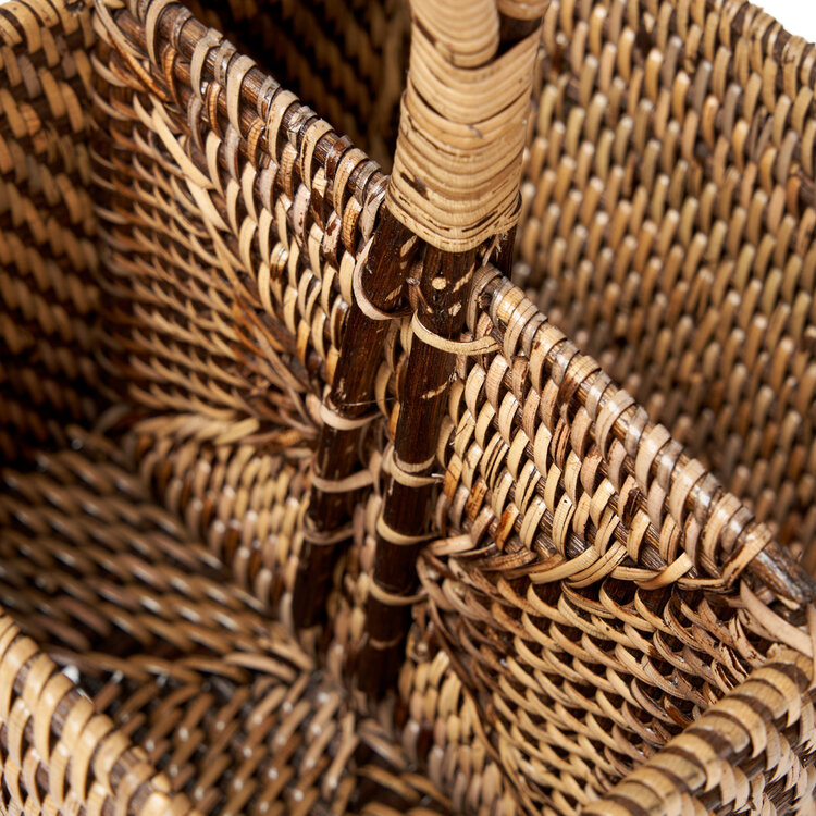 Bazar Bizar Le Porte-Couverts en Rotin N°2 - Brun Naturel