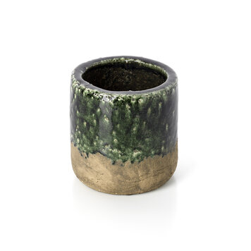 Bazar Bizar The Moss Planter - Concrete Green - M