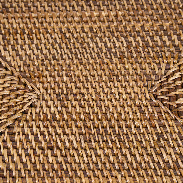 Bazar Bizar Le Colonial Set de Table Rectangulaire - Brun Naturel