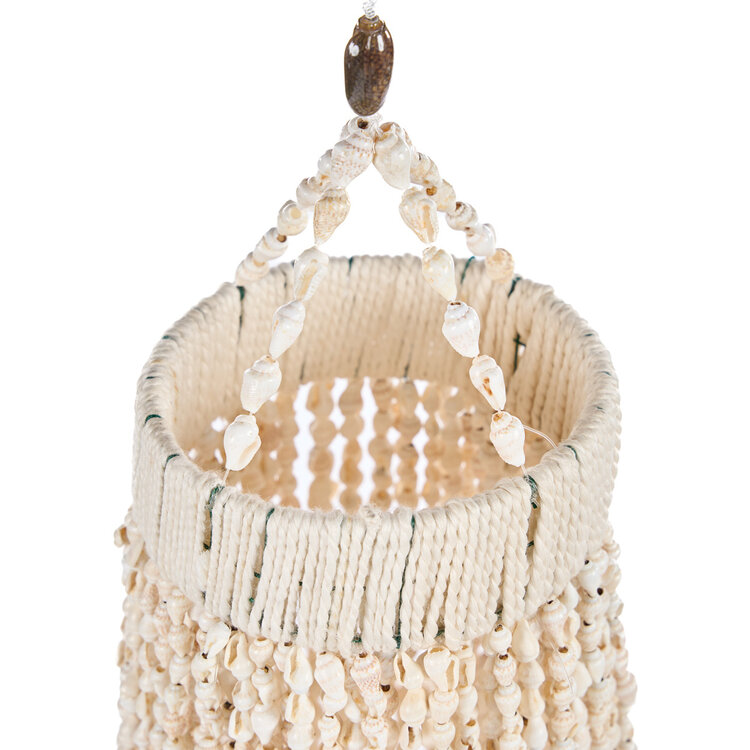 Bazar Bizar Le Lustre En Coquillages Ocean Tower - Naturel - L