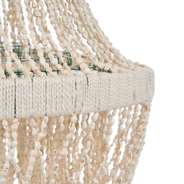 Bazar Bizar Le Lustre En Coquillages Ocean Tower - Naturel - L
