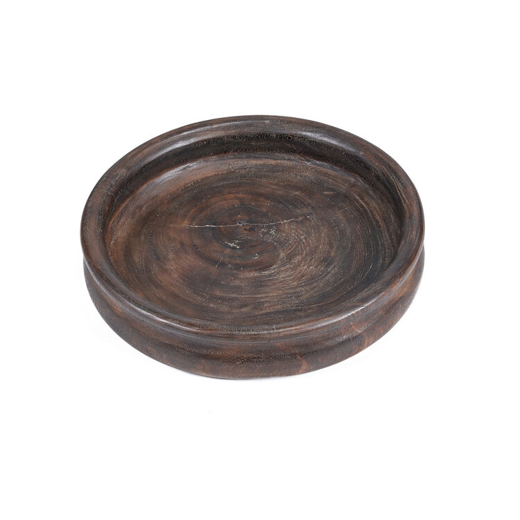 Bazar Bizar The Banyan Bowl - Dark Walnut