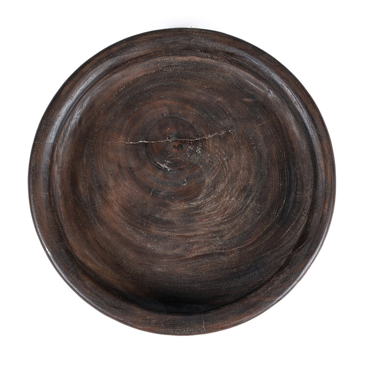 Bazar Bizar The Banyan Bowl - Dark Walnut