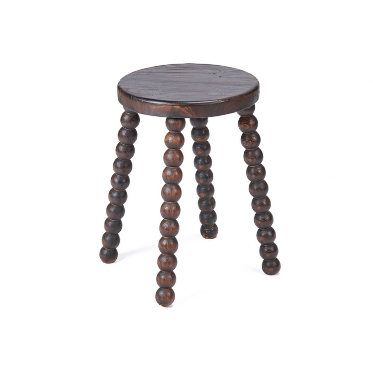 Bazar Bizar The Dango Stool - Dark Walnut