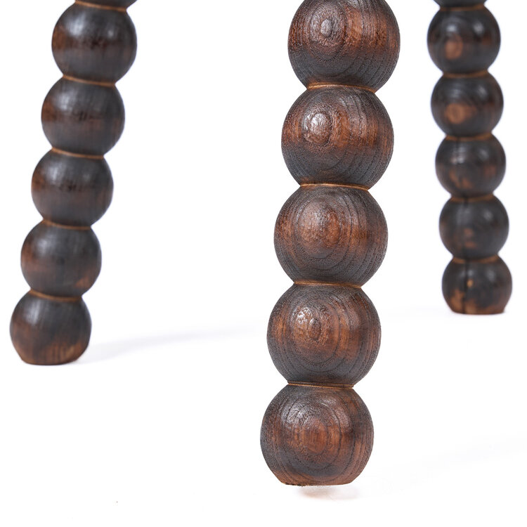 Bazar Bizar The Dango Stool - Dark Walnut