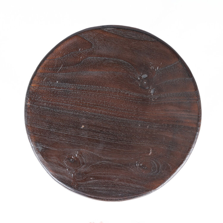 Bazar Bizar The Dango Stool - Dark Walnut