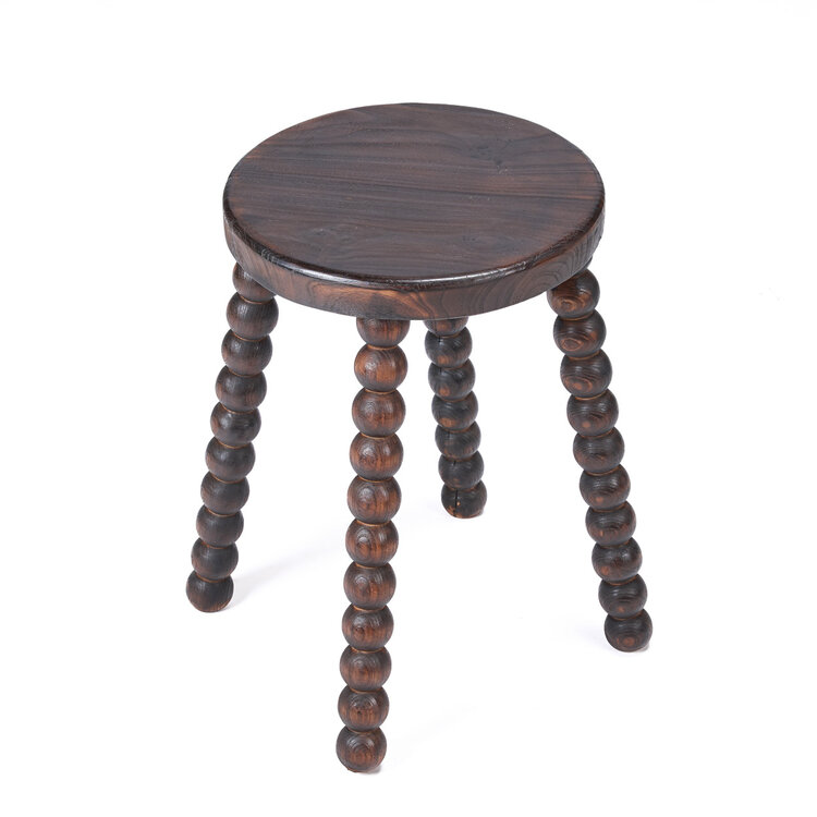 Bazar Bizar The Dango Stool - Dark Walnut