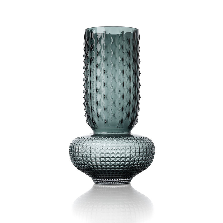 Bazar Bizar Die Sapphire Jewel Vase - Blau - L