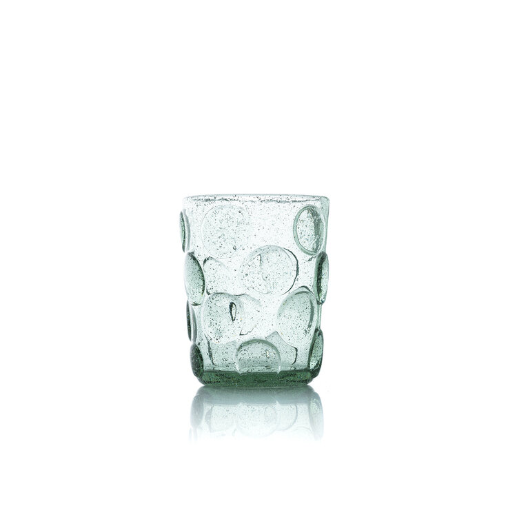 Bazar Bizar El Vaso De Agua Frosted Dot - Aqua