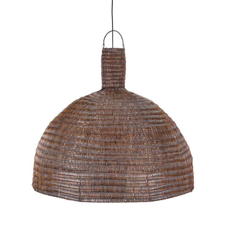 Bazar Bizar Il Lampadario Cupola - Noce Scuro - XL