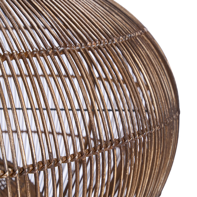 Bazar Bizar De Desert Gourd Hanglamp - Donker Walnoot - M