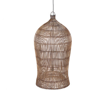 Bazar Bizar The Woven Bell Pendant - Dark Walnut - XL