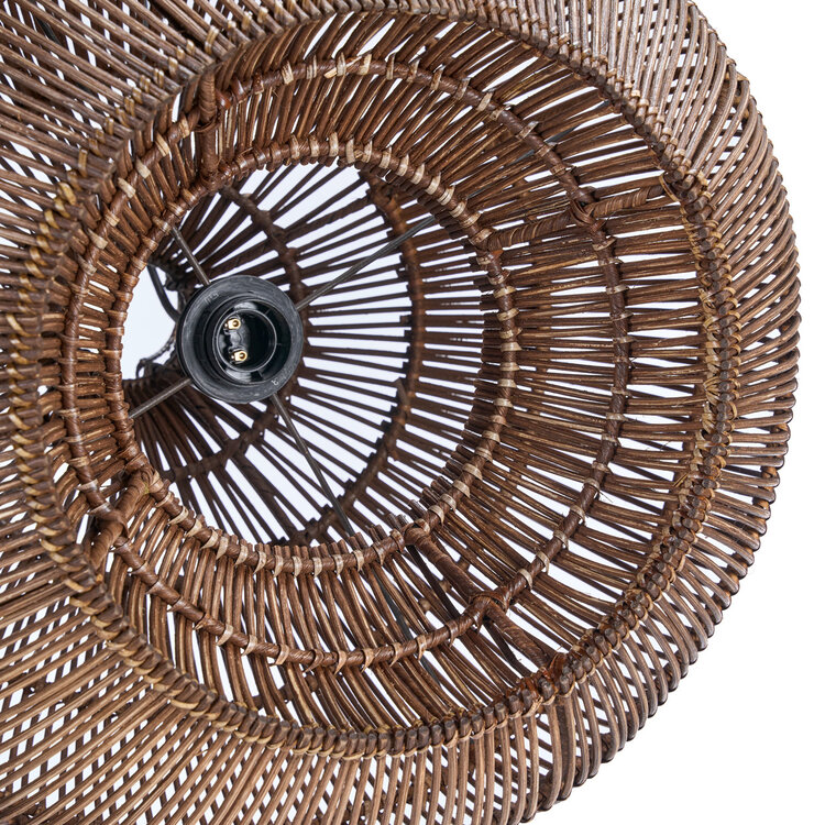 Bazar Bizar Le Luminaire Suspendu Desert Gourd - Noyer Foncé - S