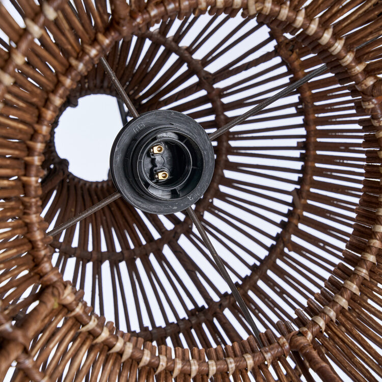 Bazar Bizar Le Luminaire Suspendu Desert Gourd - Noyer Foncé - S