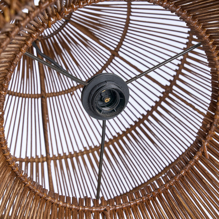 Bazar Bizar De Desert Gourd Hanglamp - Donker Walnoot - L