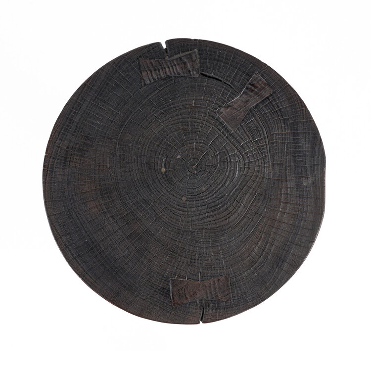 Bazar Bizar La Table d’Appoint Drumline - Noyer Foncé