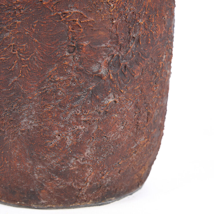 Bazar Bizar The Clay Echo Vase - Burgundy - S